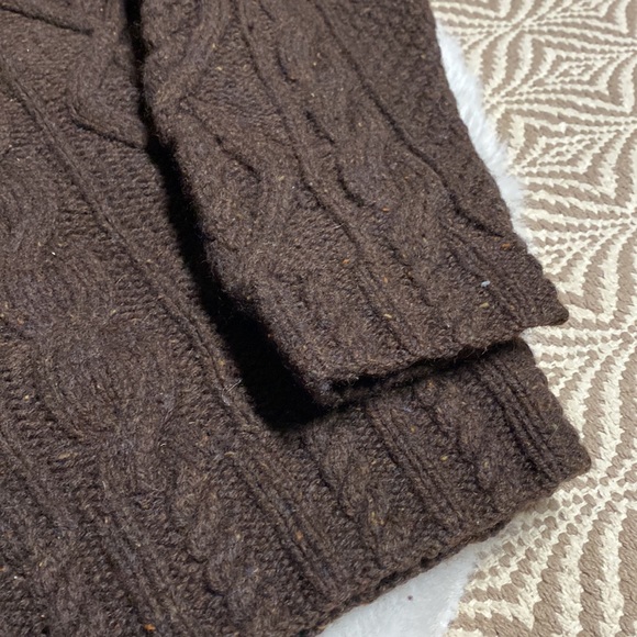 American Eagle Outfitters vintage sweater small brown wool women - Picture 5 of 8